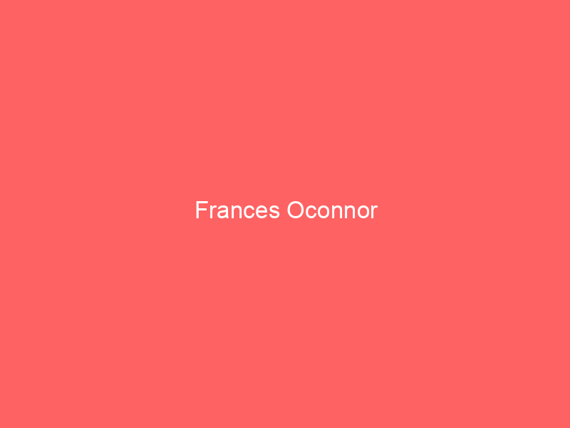 Frances Oconnor