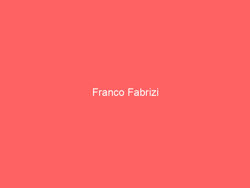 Franco Fabrizi