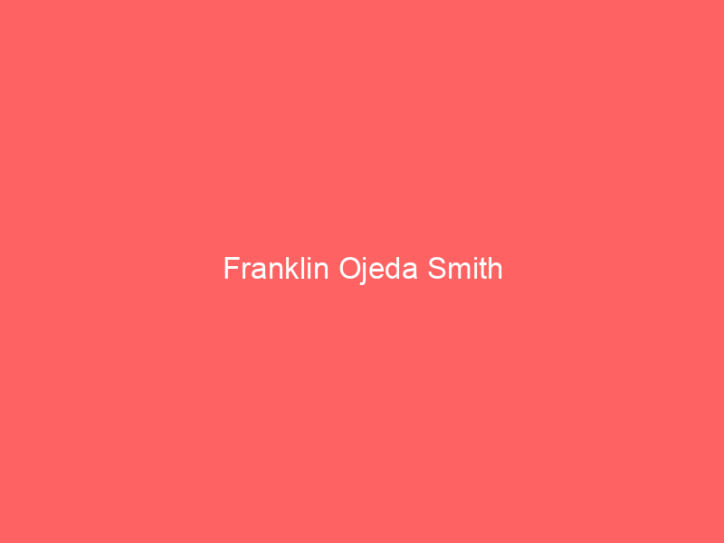 Franklin Ojeda Smith