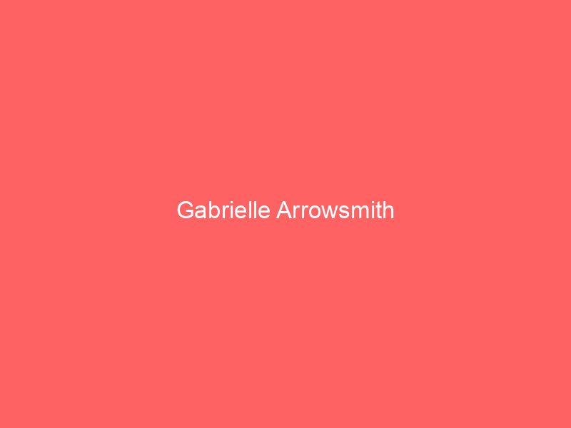 Gabrielle Arrowsmith