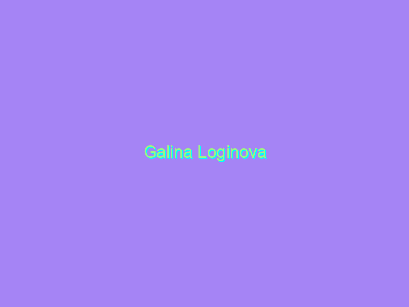 Galina Loginova