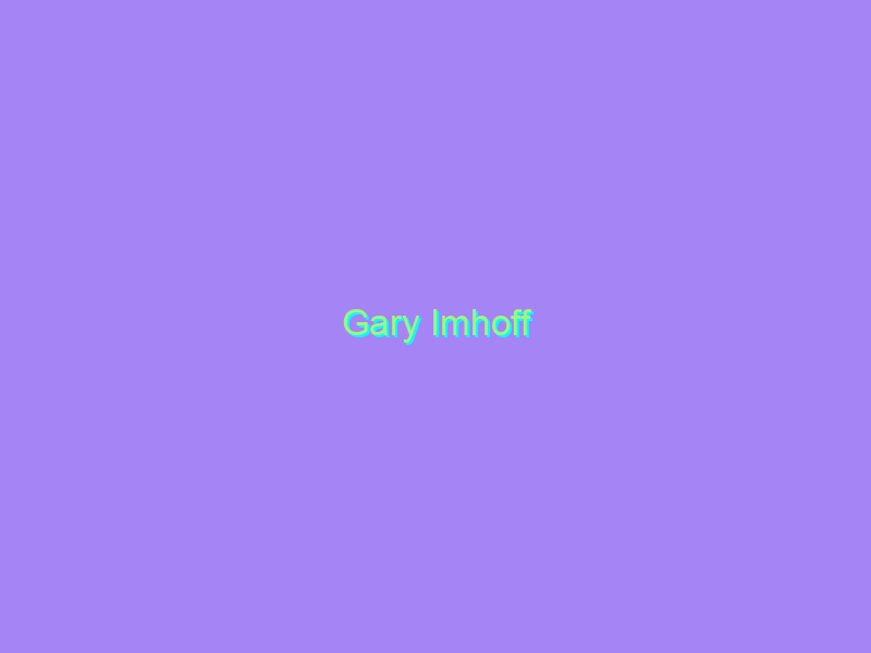 Gary Imhoff