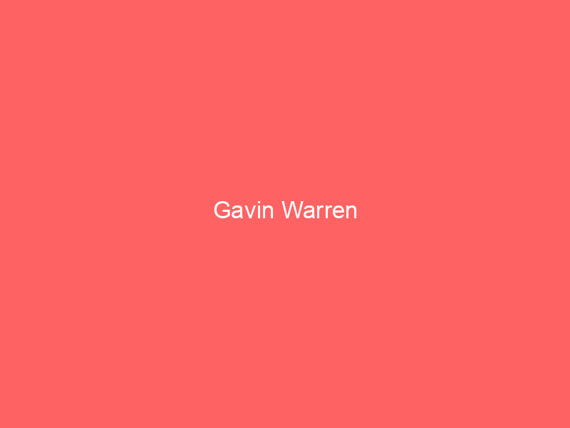 Gavin Warren
