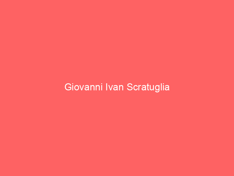 Giovanni Ivan Scratuglia