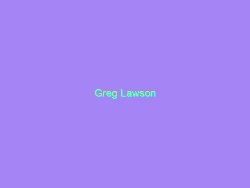 Greg Lawson