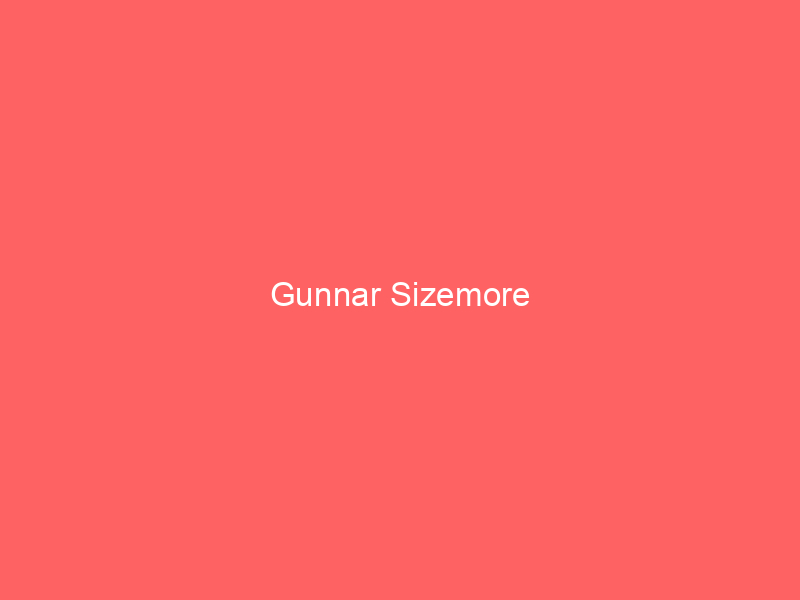 Gunnar Sizemore