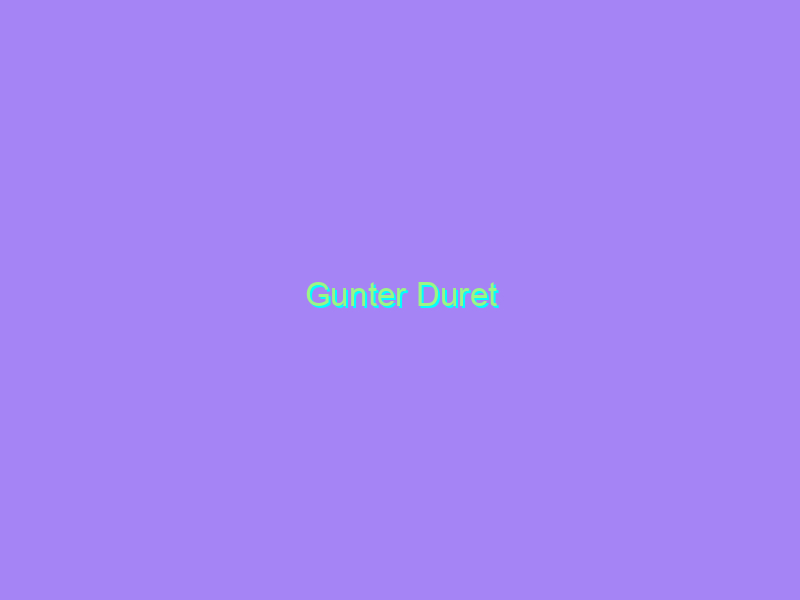 Gunter Duret