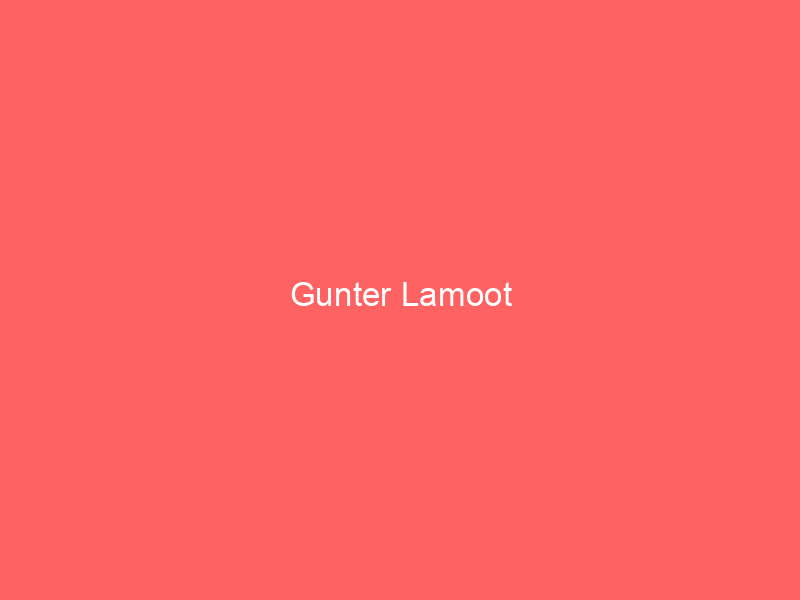 Gunter Lamoot