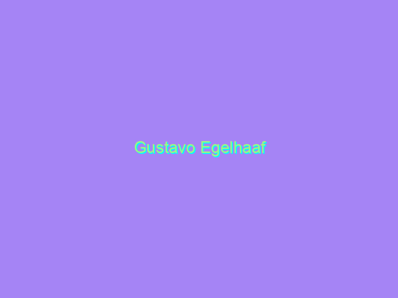 Gustavo Egelhaaf