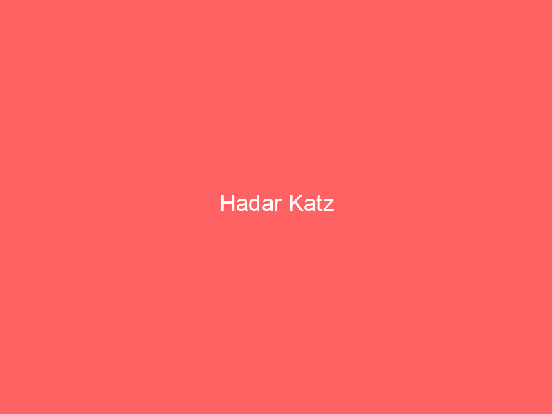 Hadar Katz