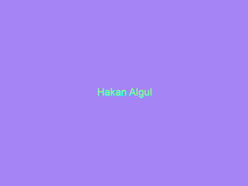 Hakan Algul