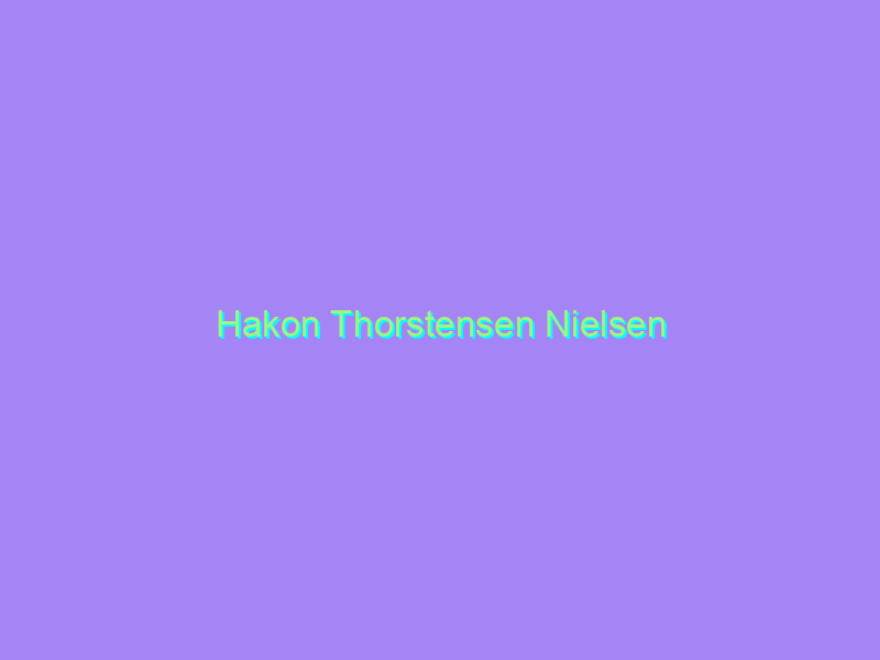 Hakon Thorstensen Nielsen