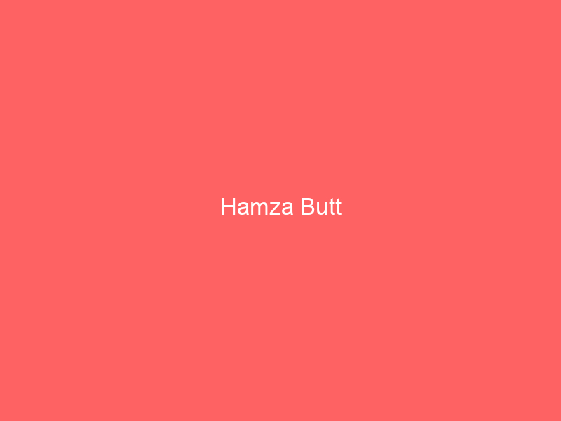 Hamza Butt