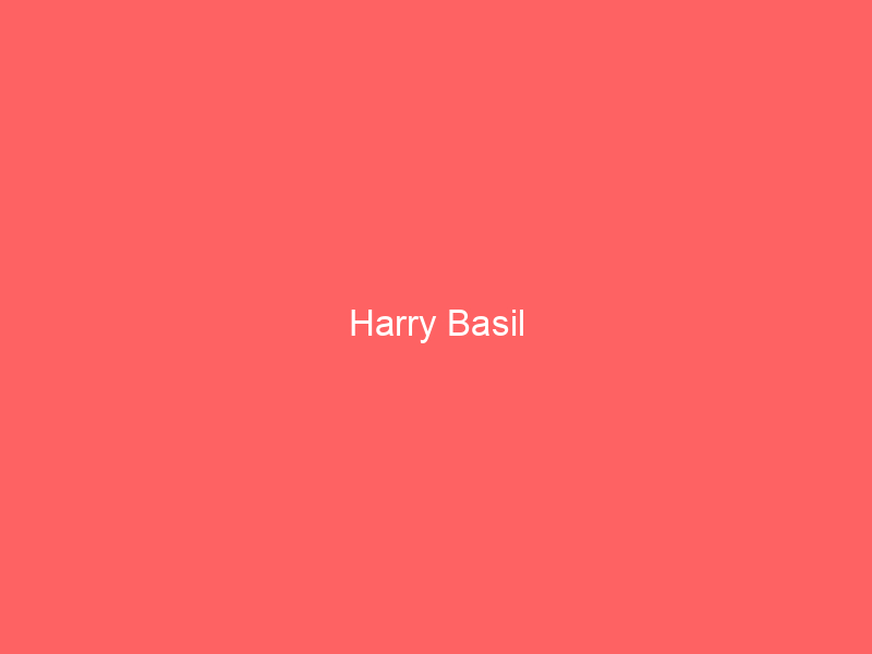 Harry Basil