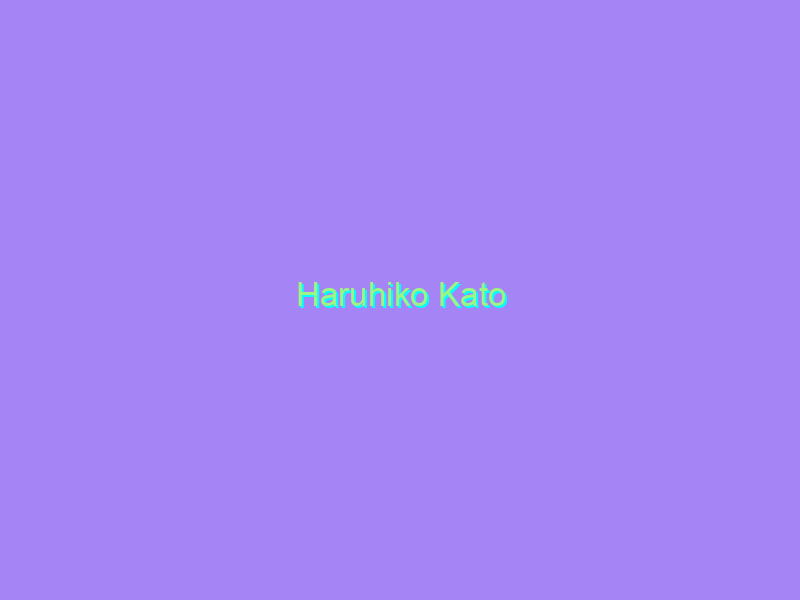 Haruhiko Kato