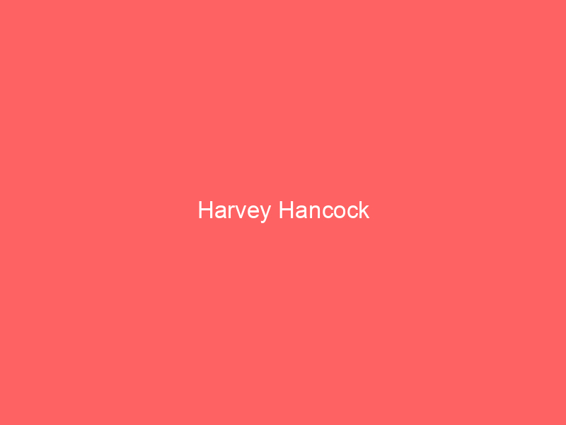 Harvey Hancock