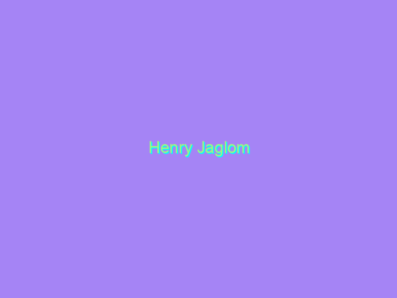 Henry Jaglom