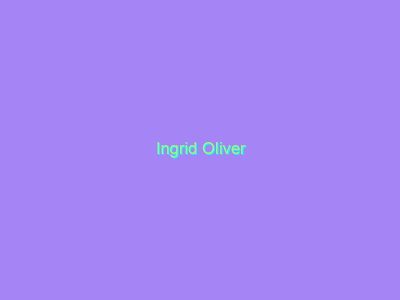 Ingrid Oliver
