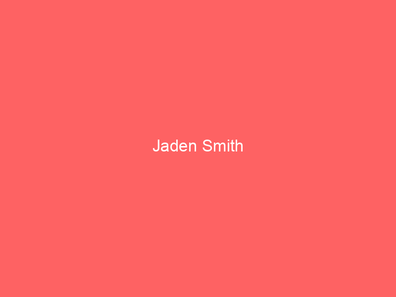 Jaden Smith