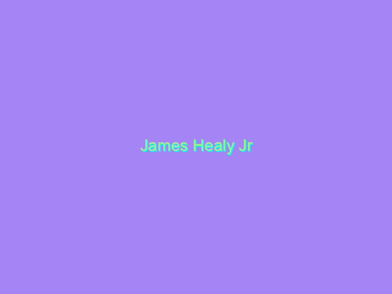 James Healy Jr