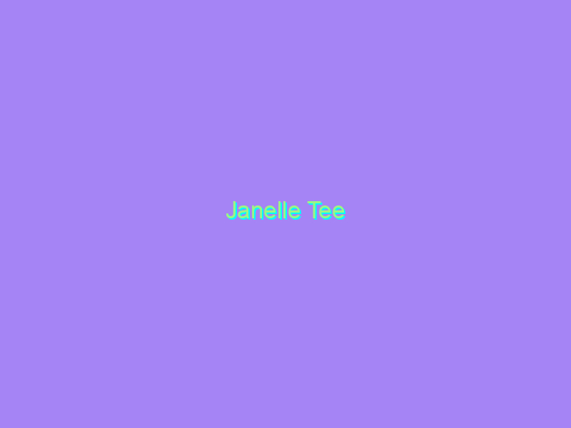 Janelle Tee