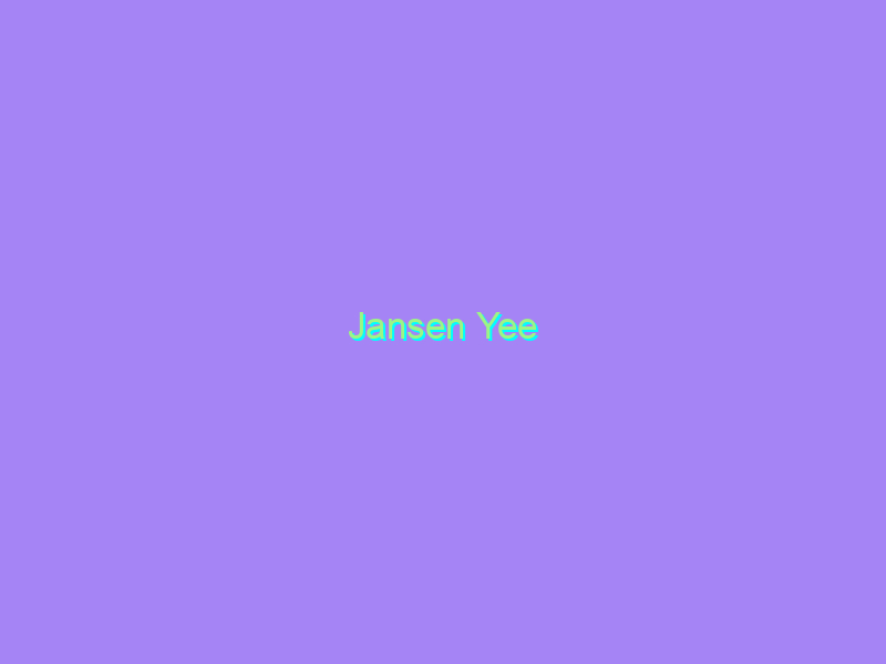 Jansen Yee