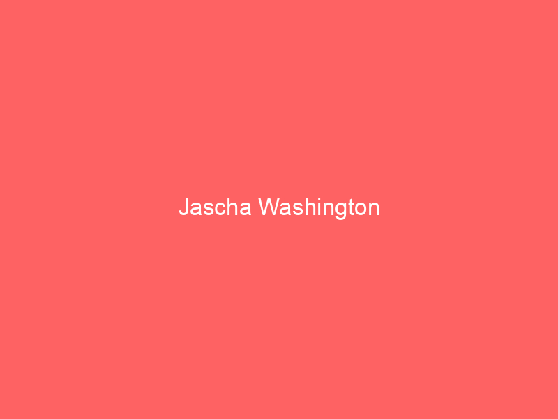 Jascha Washington