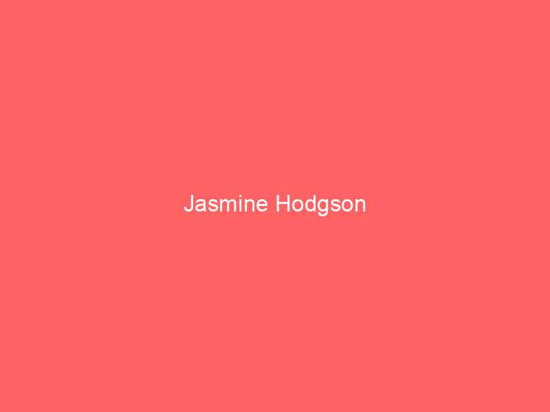 Jasmine Hodgson