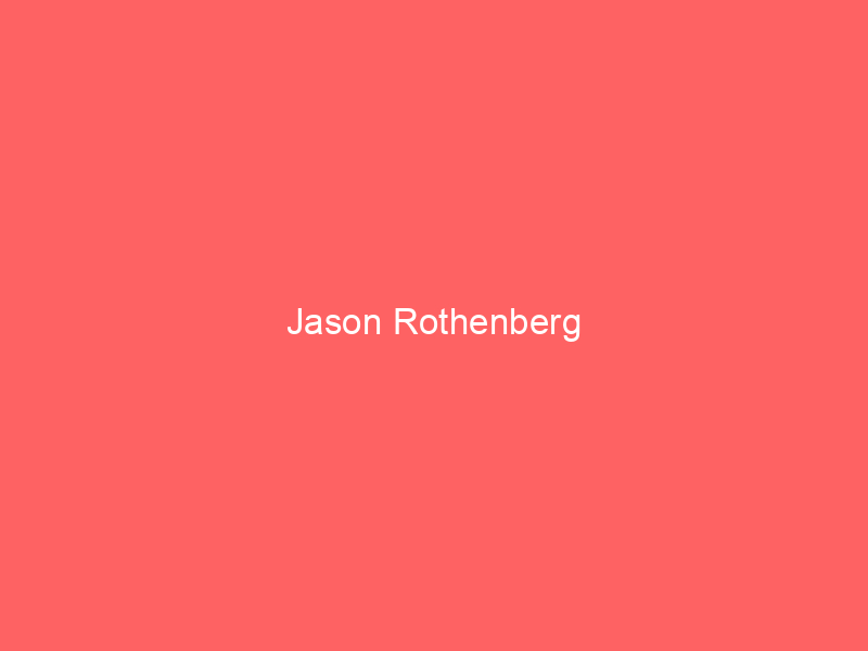 Jason Rothenberg