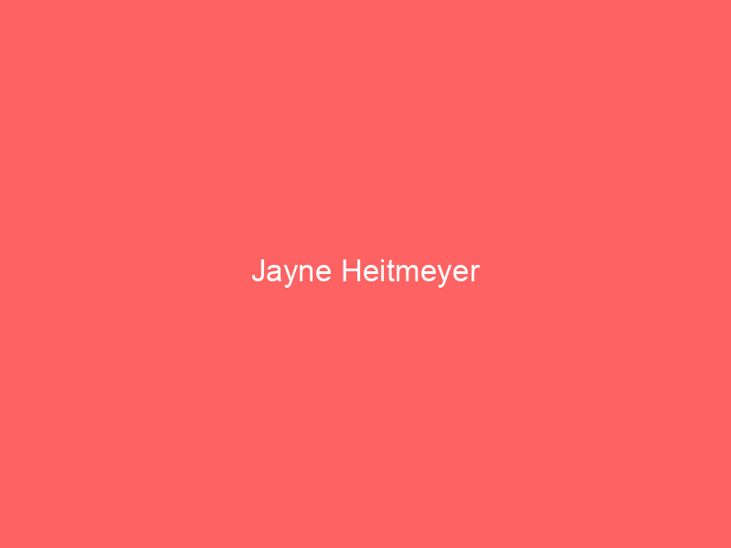Jayne Heitmeyer