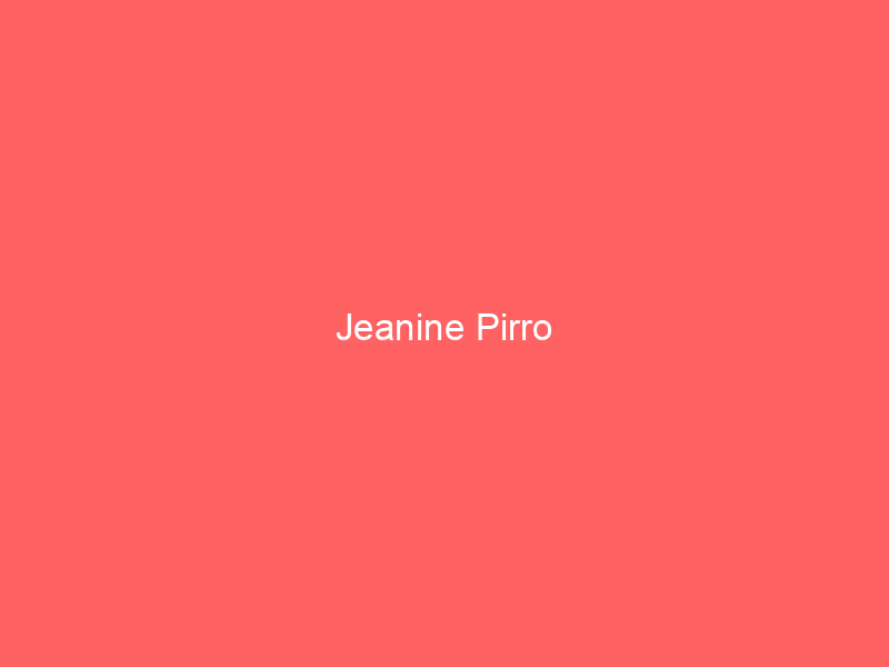 Jeanine Pirro
