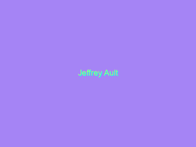 Jeffrey Ault
