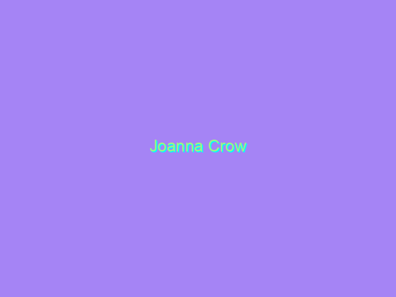 Joanna Crow