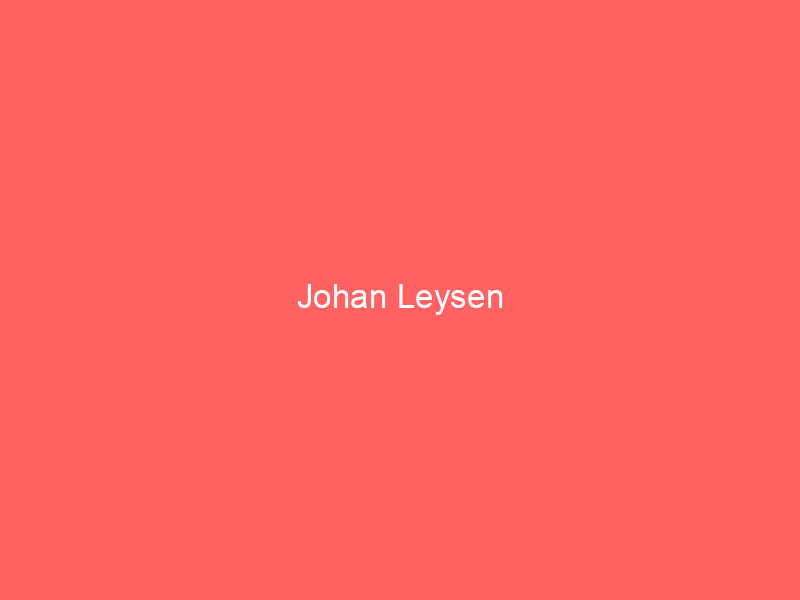 Johan Leysen