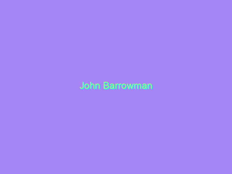 John Barrowman