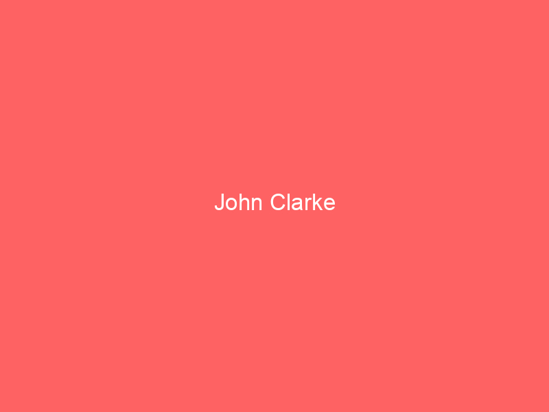 John Clarke