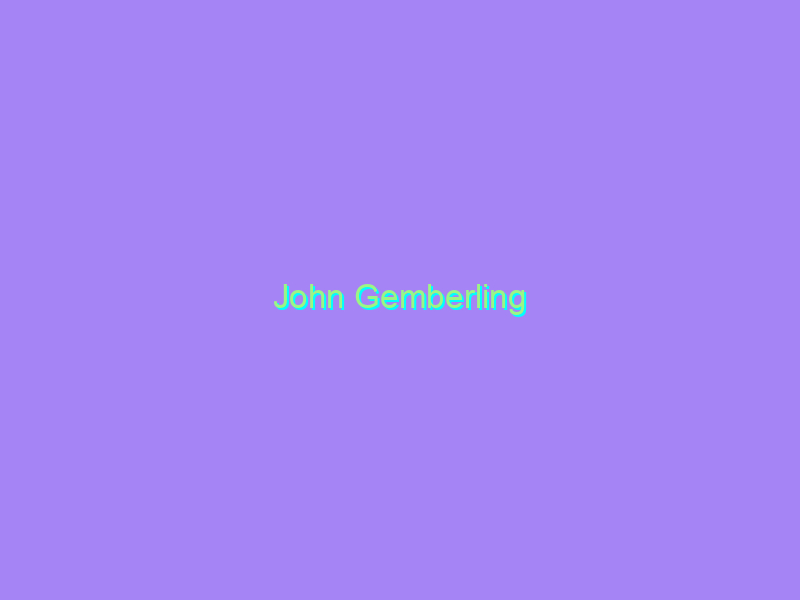 John Gemberling