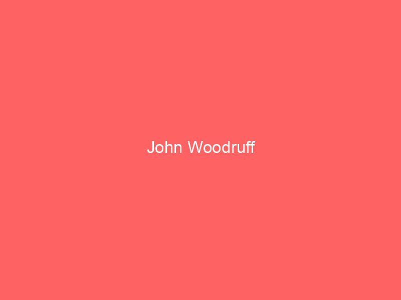 John Woodruff