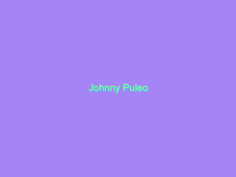 Johnny Puleo