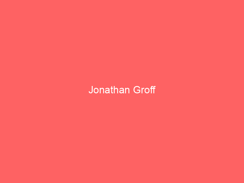 Jonathan Groff