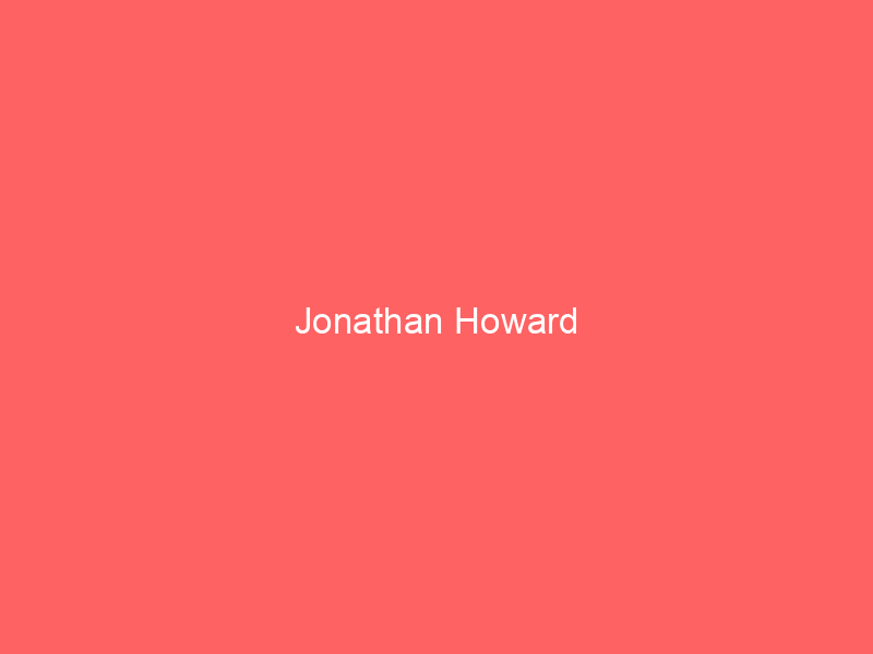Jonathan Howard