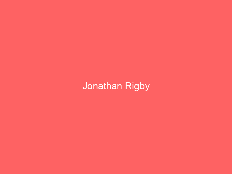 Jonathan Rigby