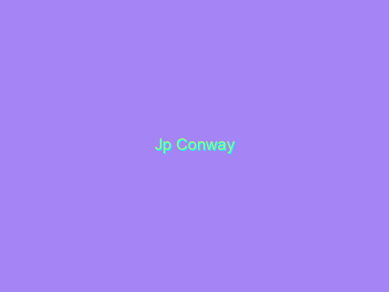 Jp Conway