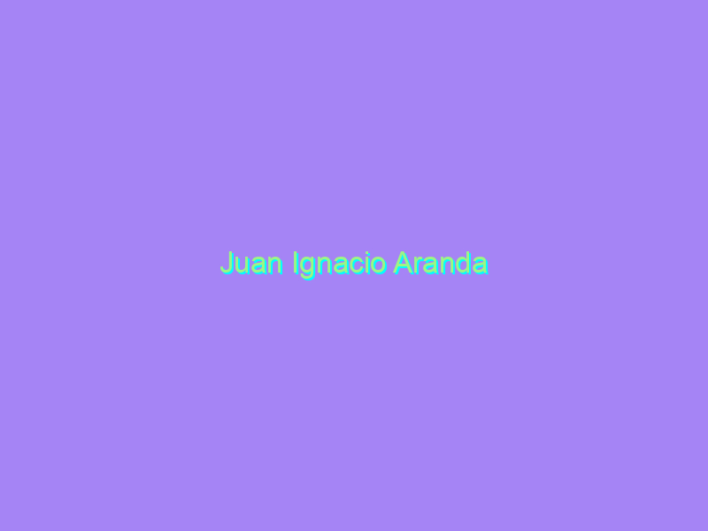 Juan Ignacio Aranda