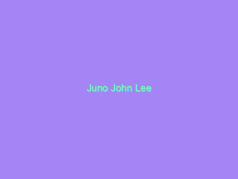 Juno John Lee