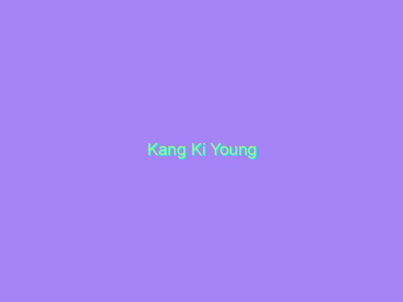 Kang Ki Young