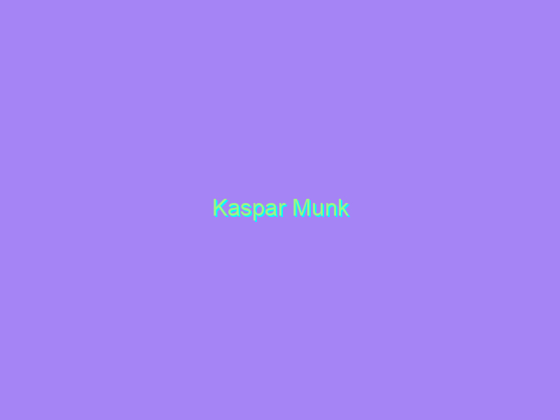 Kaspar Munk