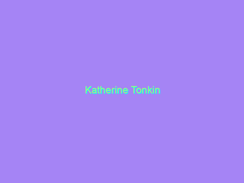 Katherine Tonkin