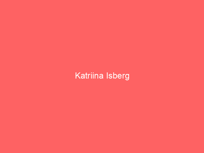 Katriina Isberg