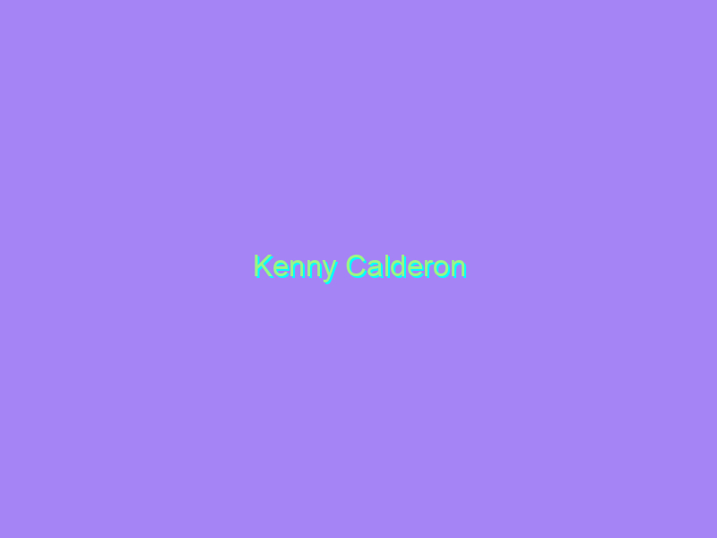 Kenny Calderon